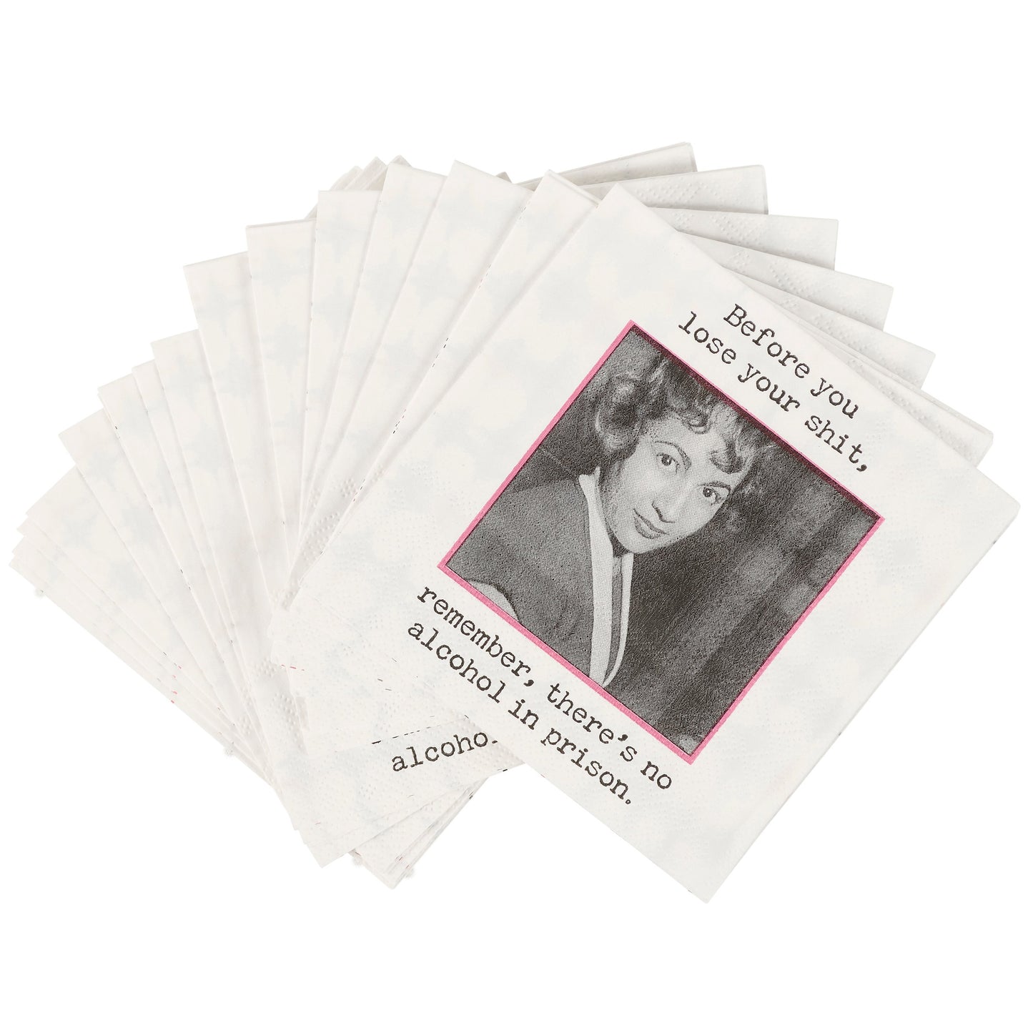 No Alcohol In Prison Beverage Napkin