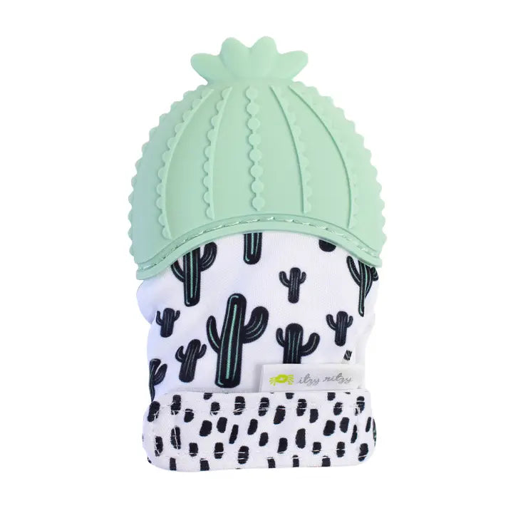 Itzy Mitt™ Silicone Teething Mitt - Cactus