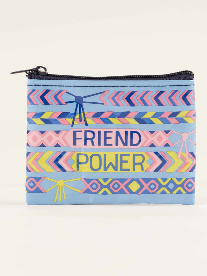 Blue Q Friend Power Coin Purse