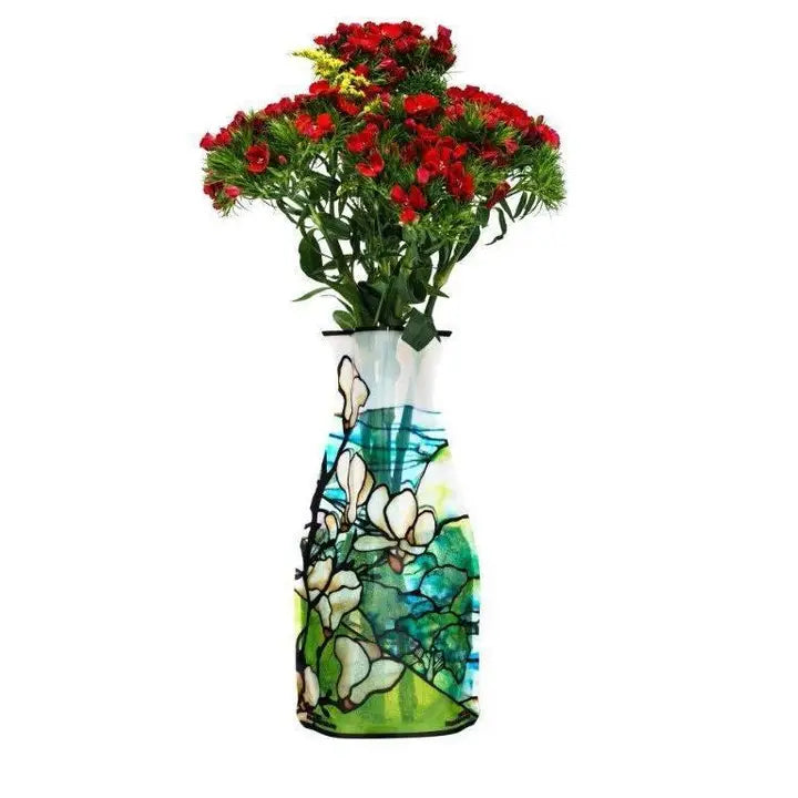 Modgy Expandable Vase - Louis C. Tiffany Magnolia Landscapes