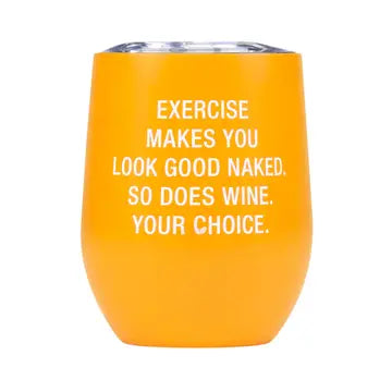 Exercise Thermal Wine Tumblers