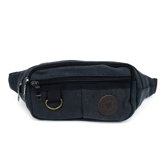 Tactical Unisex Waist Fanny Pack - Charcoal