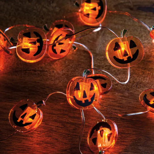 Jack O'lantern Wire Lights