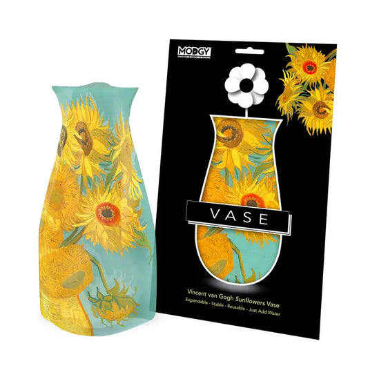 Modgy Expandable Vase - Van Gogh Sunflowers