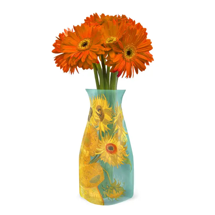 Modgy Expandable Vase - Van Gogh Sunflowers