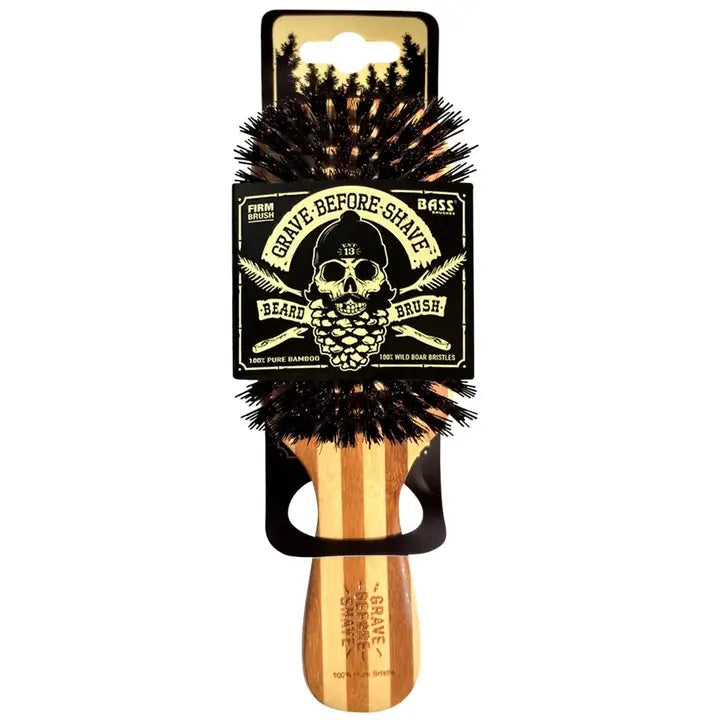 Official Grave Before Shave™ Beard Brush