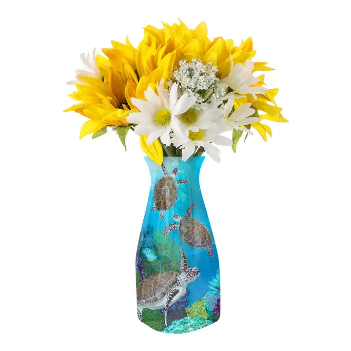 Modgy Expandable Vase - Sea Turtles