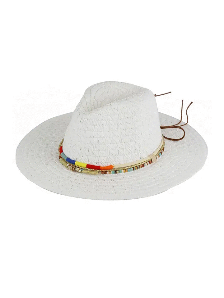 Multi Bands Straw Sun Hat - 4 Colors