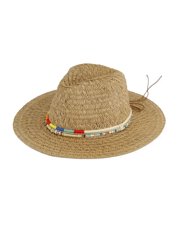 Multi Bands Straw Sun Hat - 4 Colors