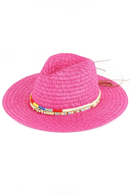 Multi Bands Straw Sun Hat - 4 Colors