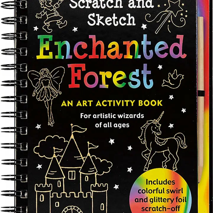 Scratch & Sketch Books - Different Themes