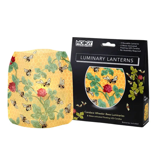 Luminary Lantern - Candace Wheeler Bees with Honeycomb