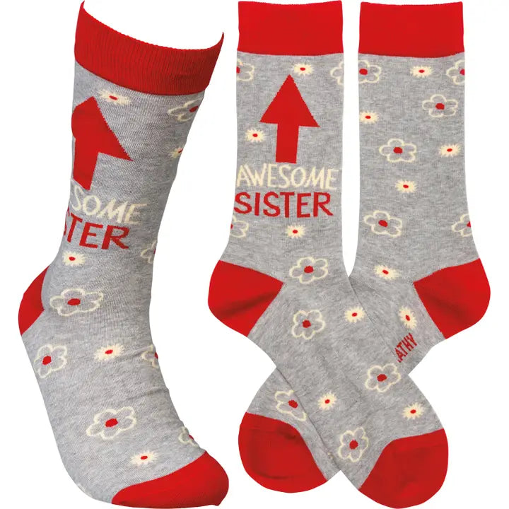 Primitive by Kathy Awesome Sister Socks