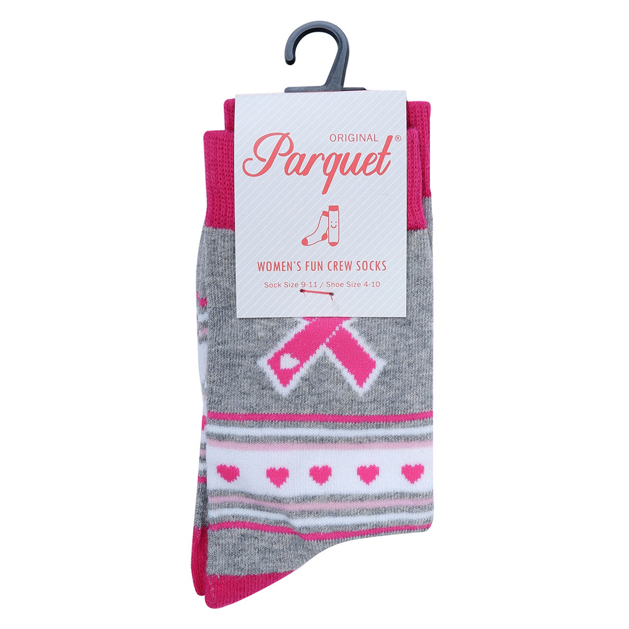 Women's Breast Cancer Ribbon Socks