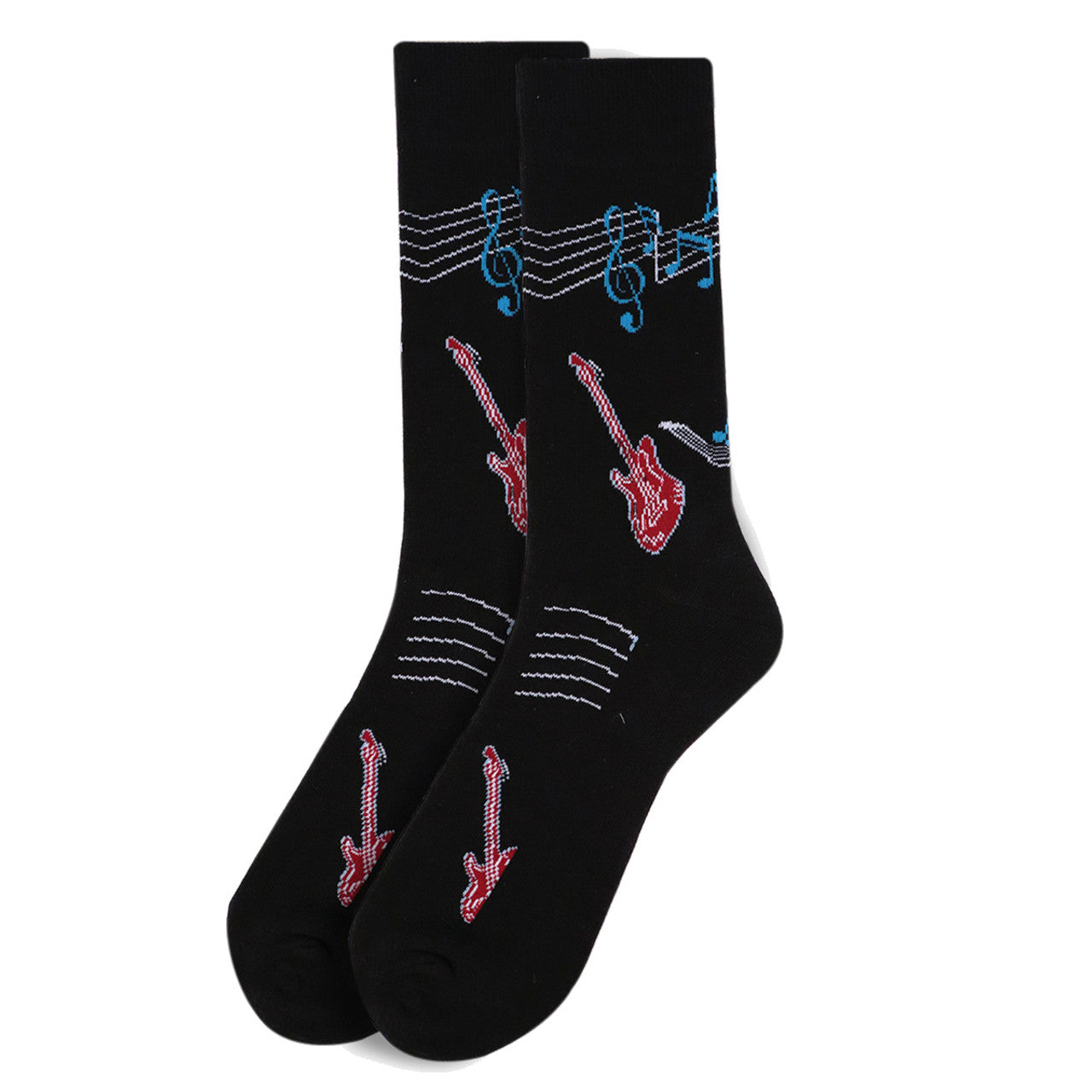 Men's Guitar & Music Notes Socks