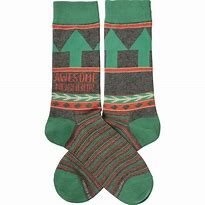 Primitive by Kathy Awesome Neighbor Socks