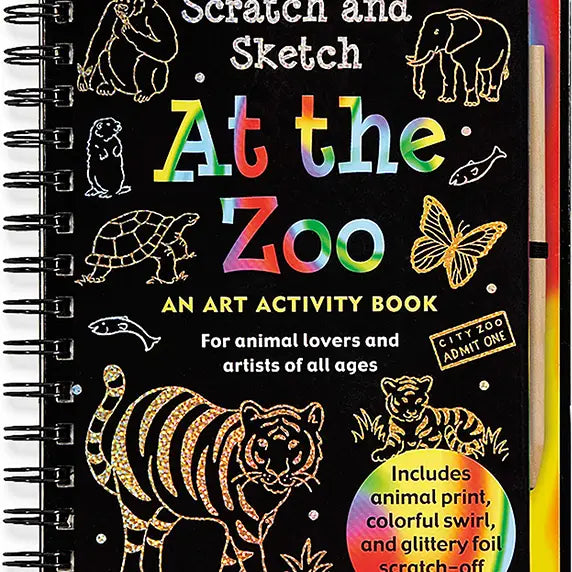 Scratch & Sketch Books - Different Themes