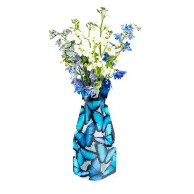 Modgy Expandable Vase - Blue Morpho Butterfly