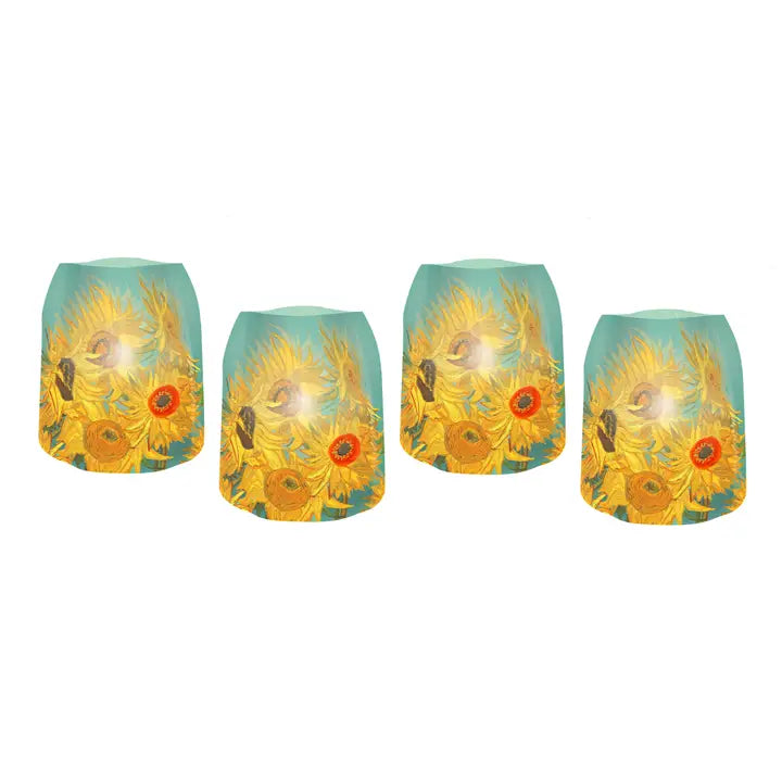 Luminary Lantern - Van Gogh Sunflowers