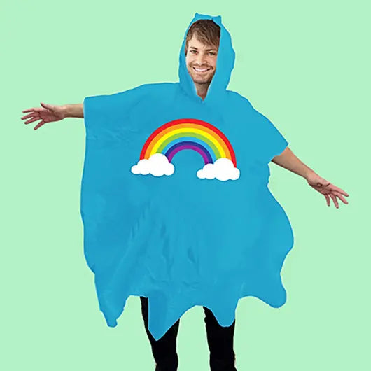 Rainbow Poncho