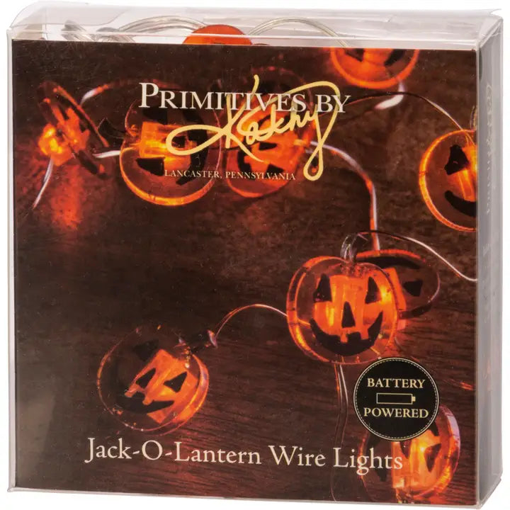 Jack O'lantern Wire Lights